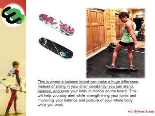Balance Board Workouts make exercise fun and effective!