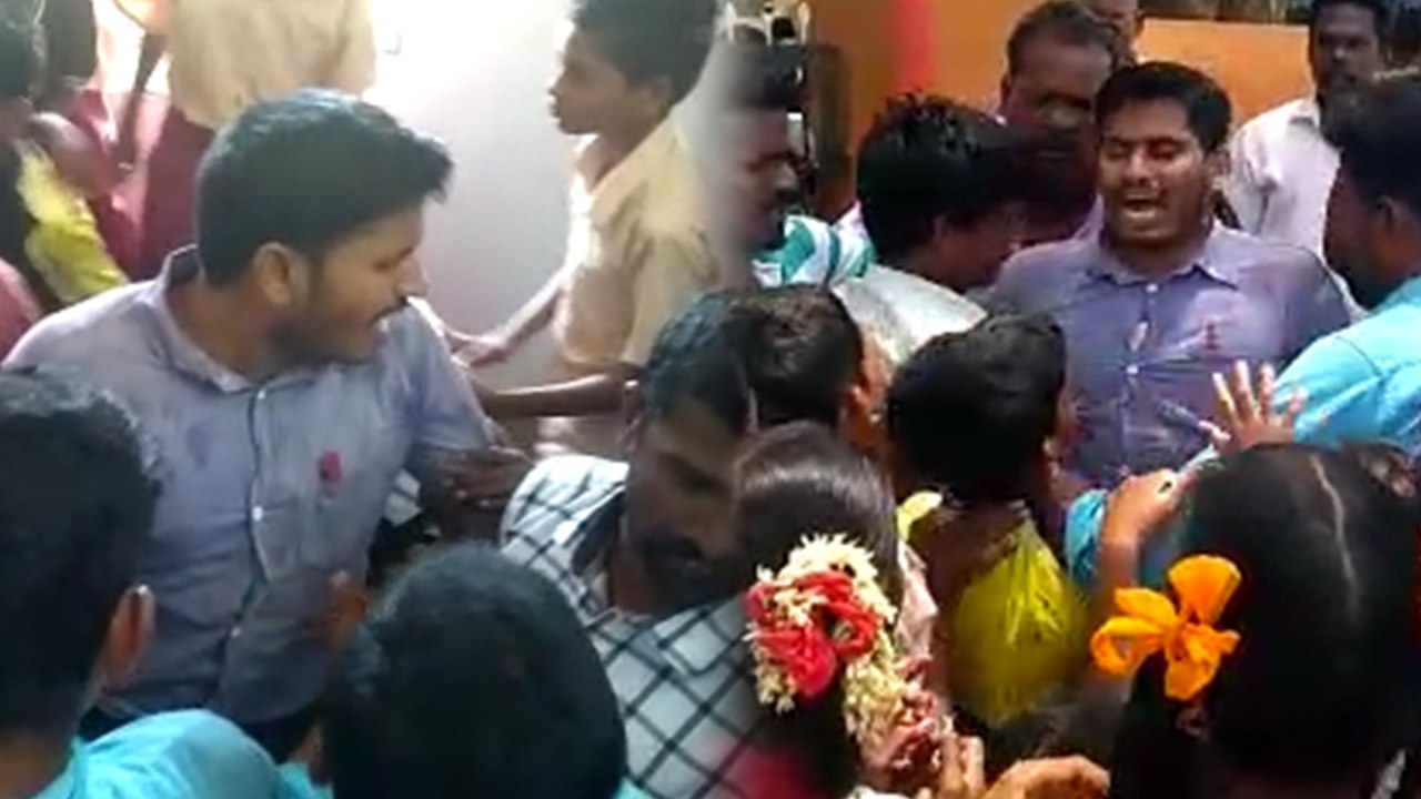 கதறி அழுது விடைகொடுத்த மாணவர்கள்.. உருக்கமான வீடியோ