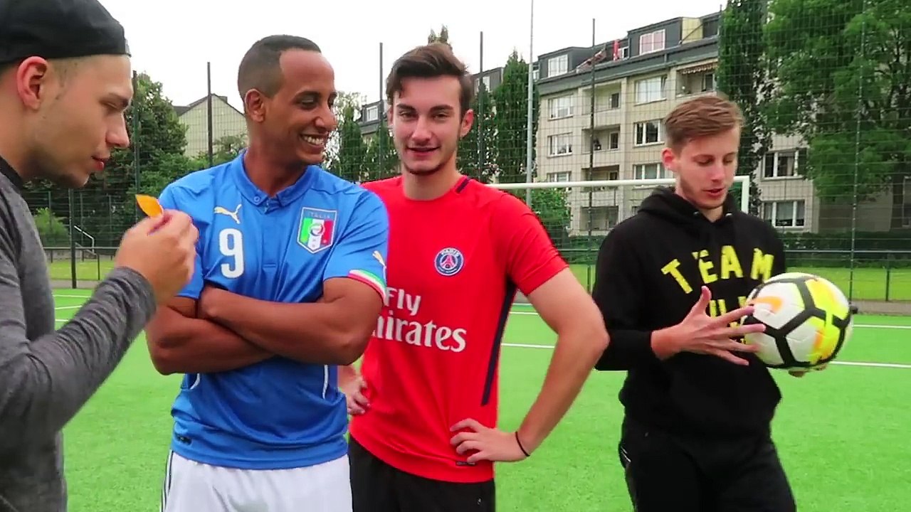 WM 2018 TRICKSHOT FUßBALL CHALLENGE!!!