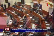 Continúa tensión entre bancada Peruanos por el Kambio y Ejecutivo