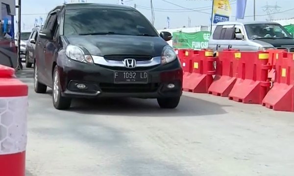 Arus Balik di Gerbang Tol Kertasari Terpantau Menurun