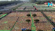 Yoga connects humanity: Prime Minister Narendra ModiWhile speaking at the occasion of International Yoga Day, PM Modi said that the Yoga connects humanity. This year, the national event for International Yoga Day was held at Dehradun’s Forest Research Ins