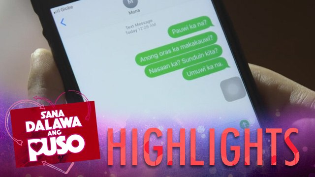 Sana Dalawa Ang Puso: Martin sends text messages to Mona while waiting for her to return | EP 102