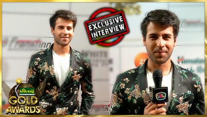 Tu Aashiqui Fame Rithvik Arora Aka Ahaan At Zee Gold Awards 2018