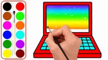 Coloring For Kids With Laptop, Mobile Phone   Smartphone   Coloring Pages