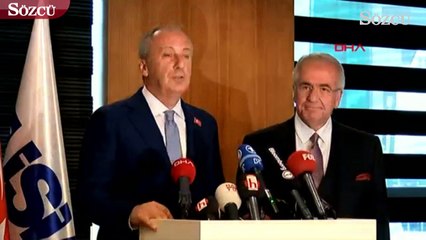 İnce: "TÜSİAD Türkiye'nin zenginleri, isteselerdi saray yaparlardı"