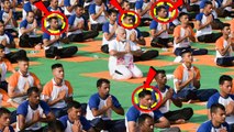 PM Modi ने International Yoga day पर SPG Commandos के घेरे में किया Yog । वनइंडिया हिंदी