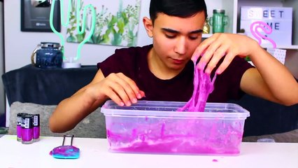 SLIME XXL AVEC DU MAQUILLAGE -!! JustJonathan