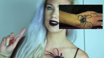 Creepy 3D Spider Halloween Makeup 2015 Easy!
