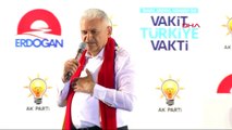İzmir Başbakan Yıldırım Buca'da Konuştu