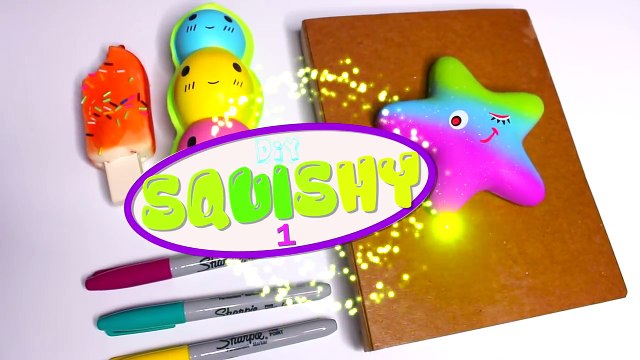 DIY Fournitures scolaires anti-stress squishy ! 3 façon de cacher des squishy en cours ⎮Reva ytb