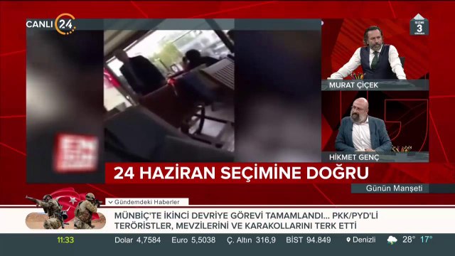 Kafe sahibiyle tartışan Muharrem İnce