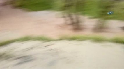 Horasan'da Sel Sonrası Dere Taştı, Köyler Su Altında Kaldı