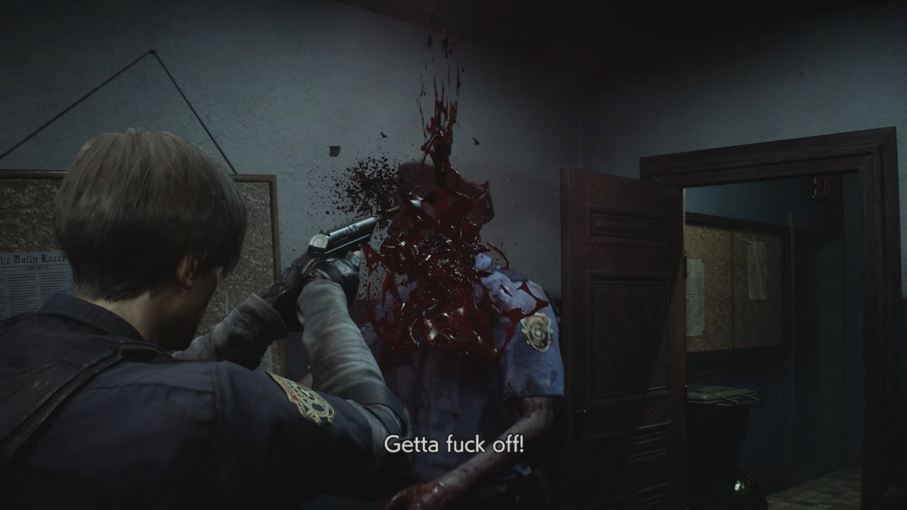 Extrait / Gameplay - Resident Evil 2 Remake - Une version 2019 bien plus gore !