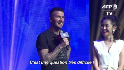 Mondial: David Beckham prédit une finale Angleterre-Argentine