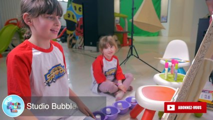 ON PEINT NOS T-SHIRTS • PAINTING T-SHIRT COLORING CHALLENGE - Studio Bubble Tea