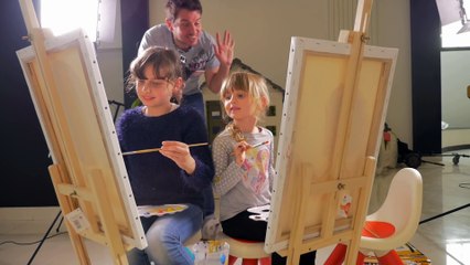 PAINT EACH OTHER CHALLENGE !! • Studio Bubble Tea Paint Challenge