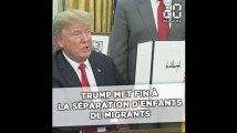 Trump met fin à la séparation d'enfants de migrants