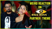 Hina Khan And Rocky Jaiswal Weird Reaction On Bigg Boss 12 Partner Theme