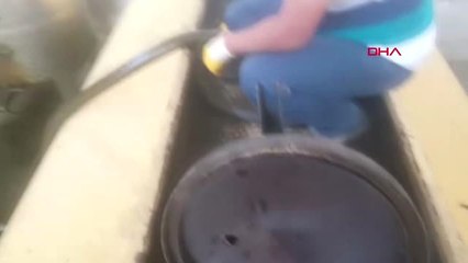 Mersin'de 8 Bin Litre Kaçak Mazota Hd