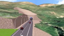 'Aşılmaz Ilgar'ı delip geçiyoruz' - Ilgar Dağı Tüneliyle ilgili hazırlanan animasyon