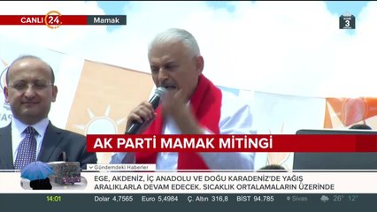 Başbakan Yıldırım Mamak'ta