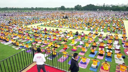 L'Inde célèbre la Journée internationale du yoga