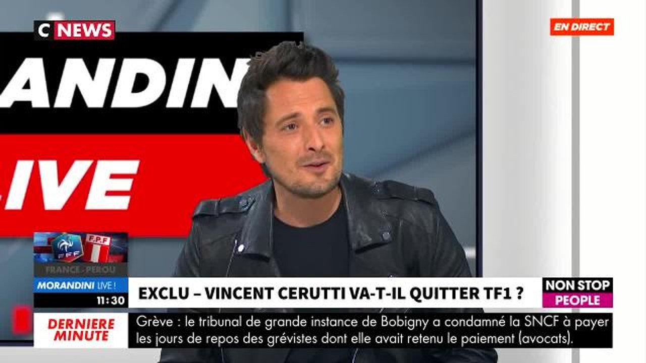 Vincent Cerutti : ''Oui, je quitte TF1''