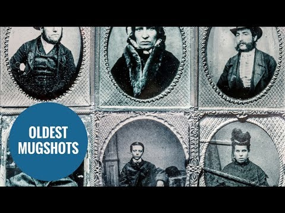 World’s oldest police mugshots have been revealed