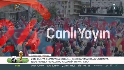 Başbakan Binali Yıldırım, Keçiören'de halka hitap ediyor