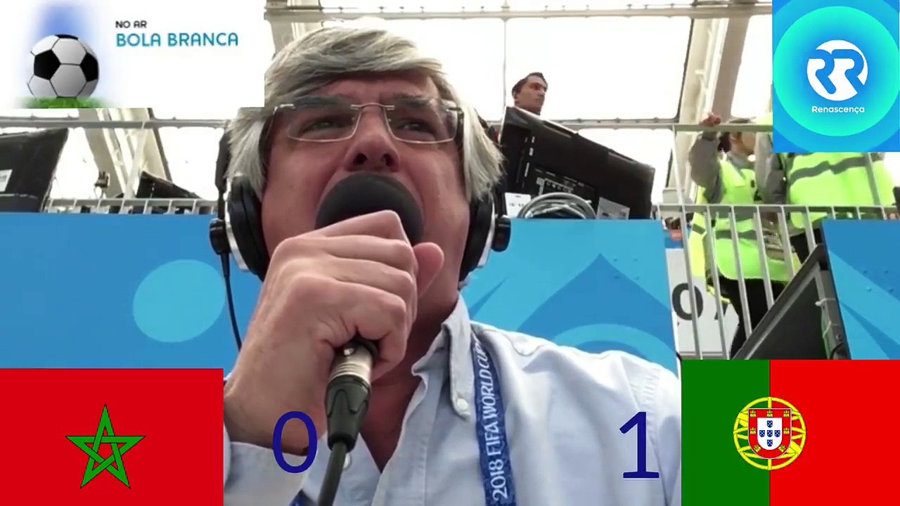 Relato do golo de Ronaldo "em ponto de rebuçado"