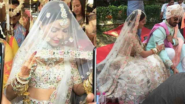 Rubina Dilaik - Abhinav Shukla Wedding: First LOOK as Bride & Groom | FilmiBeat