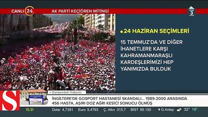Cumhurbaşkanı Erdoğan CHP�li seçmene seslendi 'Laf mı istiyorsunuz, icraat mı istiyorsunuz?'