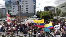 #ENVIVO desde la Corte Nacional de Justicia, en el norte de Quito. A las 14:00 de hoy se realizará una audiencia de vinculación en contra del expresidente Rafae