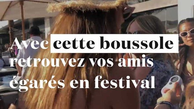 Avec cette boussole GPS, retrouvez vos amis égarés en festival