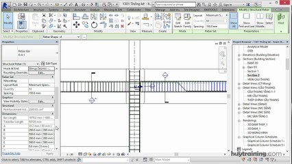 1305. _Thống kê thép trong Revit  mp4