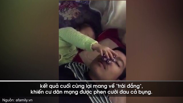 Trông con nhưng ngủ trước cả con ông bố nhận về kết quả không thể nào đắng hơn