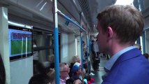 Mondial 2018 : regarder un match dans le métro de Moscou, c'est possible !