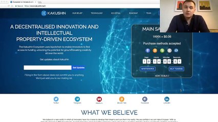 KAKUSHIN (KKN) ICO Review Funding Ecosystem on Blockchain