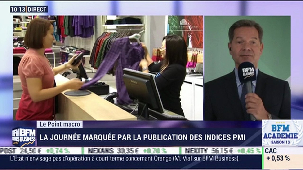 Le point macro: Une journée marquée par la publication des indices PMI - 22/06