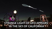 Strange Light Of UFO Appears In The Sky Of California | Viral Mojo