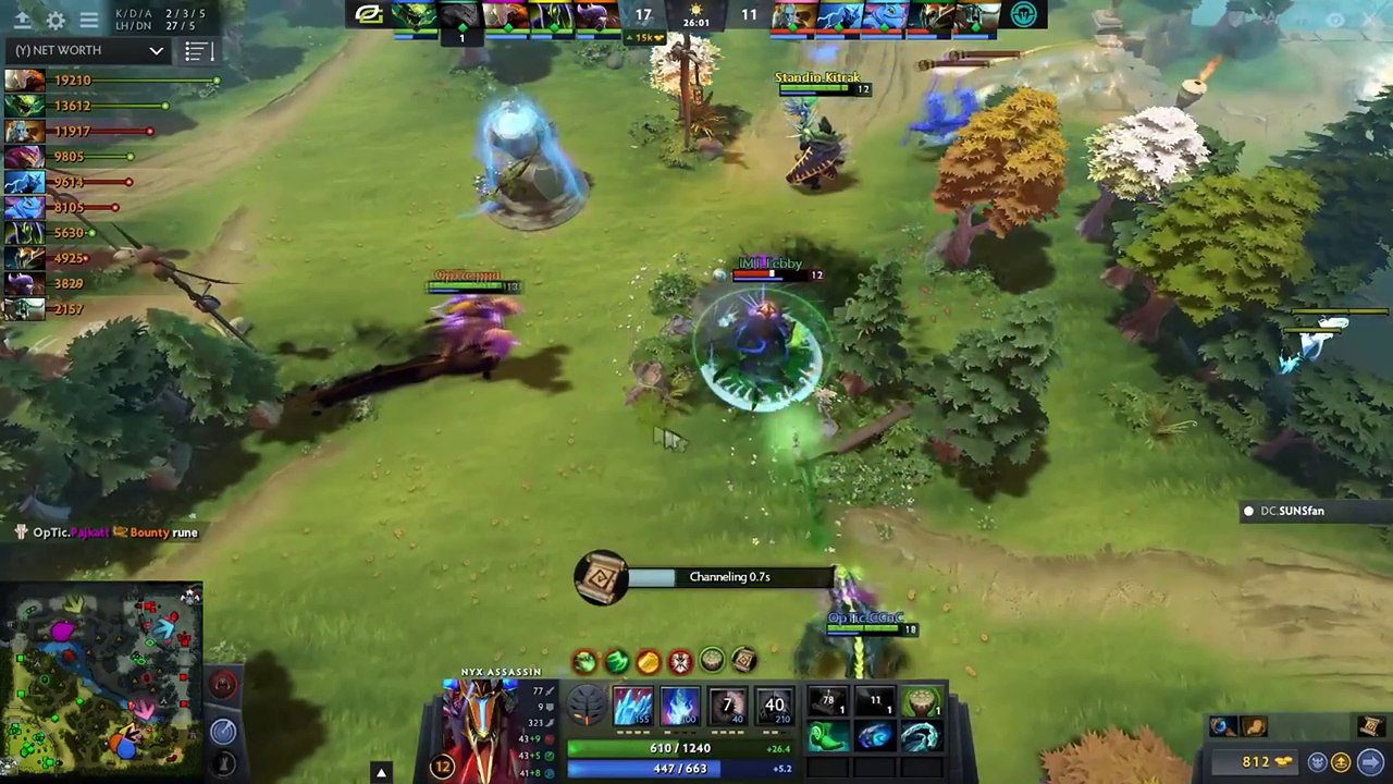 OpTic vs IMMORTALS - NA Fun + TrashTalk - Midas Mode DOTA 2