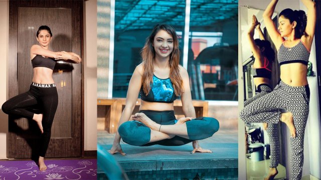 Divyanka Tripathi, Mouni Roy & other TV Actresses share their Yoga videos on Yoga Day | FilmiBeat