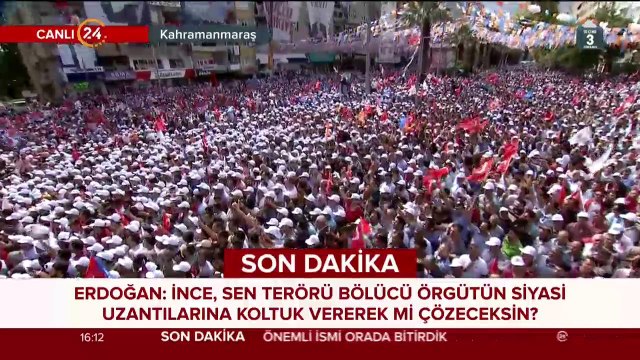 Biz sizin iradenizi bölücü örgütlere peşkeş çekmedik