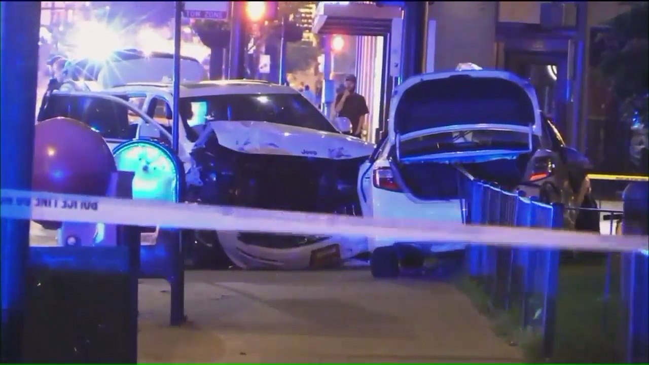 Woman Killed After Stolen Car Fleeing Traffic Stop Crashes Into Taxi in ...