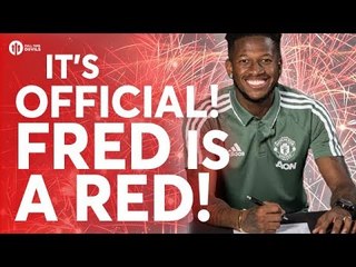 OFFICIAL: FRED UNVEILED BY MANCHESTER UNITED!