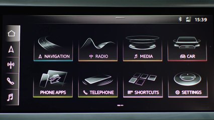 The new Audi A1 Sportback Infotainment system