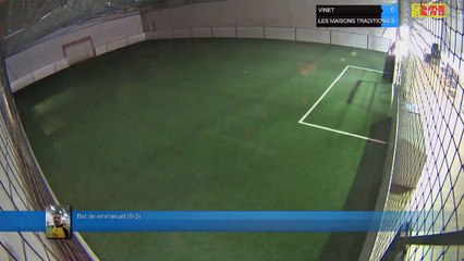 But de emmanuel  (0-3) - VINET Vs LES MAISONS TRADITIONS - 21/06/18 19:00 - LIGUE 2