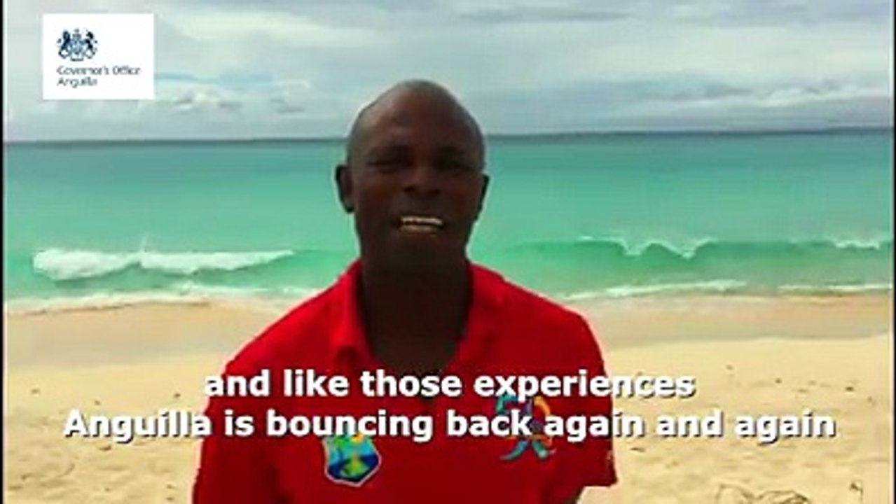 "We're doing all that we can to make sure that Anguilla will rise again and it will rise again."Cardigan Connor, Parliamentary Secretary for Tourism