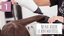 Comment éviter les erreurs lorsqu'on sèche les cheveux ?